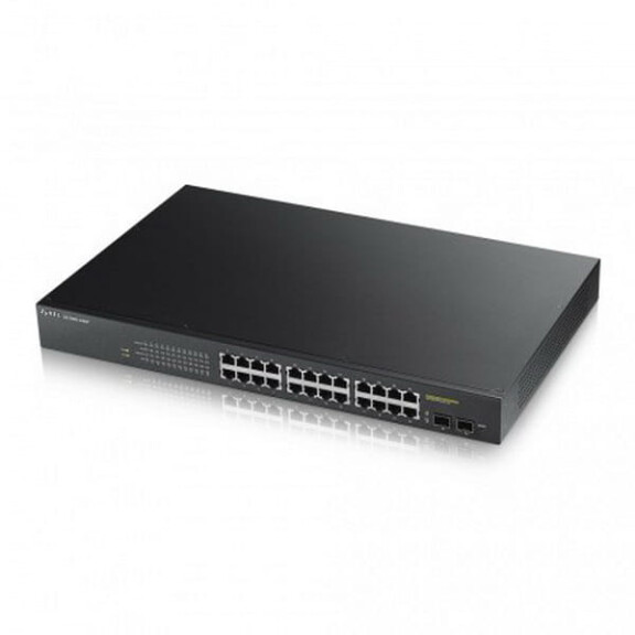 Switch GS1900-24HP switch 24x1GbE PoE rack Zyxel
