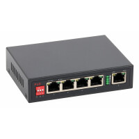 Switch PoE ULTIPOWER 0054af 802.3af 5xFE (4xPoE)