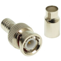 Wtyk BNC-W/CRIMP-RG59*P100 opak. 100 szt.