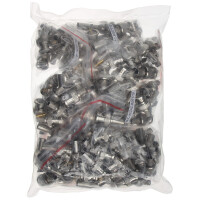 Wtyk zaciskany BNC-W/ZAC-RG6*P100 op. 100 szt