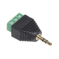 Wtyk JACK-W/S stereo 3.5mm