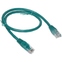 Patchcord RJ45/6/0.5-GREEN kat.6 zielony 0.5m