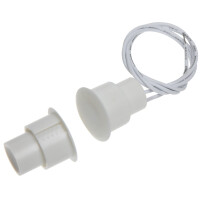 Kontaktron cylindryczny KN-06C biały