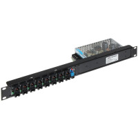 Panel 8-portowy z zasilaczem ZR48-158/POE-8