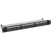Patch panel RJ-45 PP-24/RJ6-C/FTP RACK 19" 1U