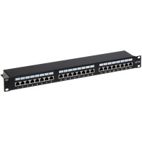 Patch Panel 1U FTP cat. 5e 24 porty PP-24/RJ-C/FTP