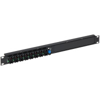 Patch panel POE-8/R19