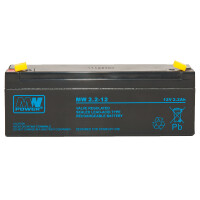 Akumulator MW 2.2-12 AGM 12V/2.2AH-MW