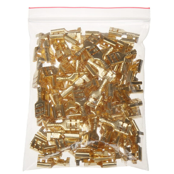 Konektor żeński KSG-6.3/2.5*P100 opak. 100 sztuk