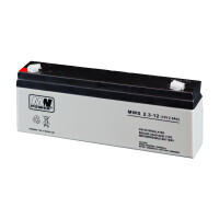 Akumulator MWS 2.3-12 AGM 12V/2.3AH-MWS