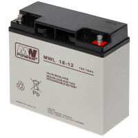 Akumulator MWL 18-12 AGM 12V/18AH-MWL