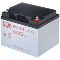 Akumulator MWL 40-12 AGM 12V/40AH-MWL