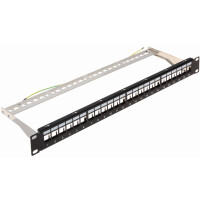 Patch Panel 24 porty Keystone PP-24/FX/C