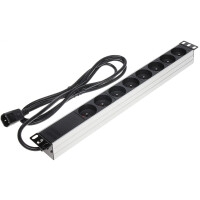 Listwa zasilająca PD-8/RACK/IEC wtyk C14 kabel 2m