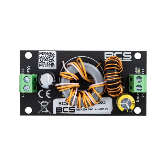 Przetwornica BCS-AVC12/1204/ISO 12V 4A