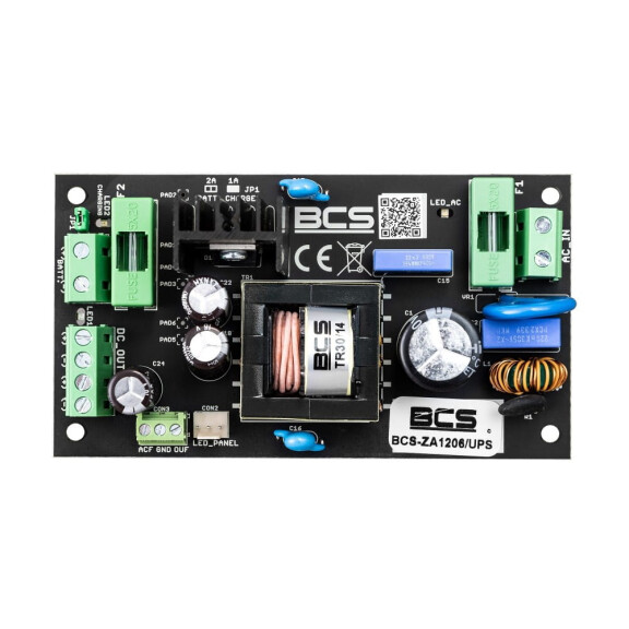 Zasilacz buforowy BCS-ZA1206/UPS 12V 6A