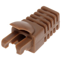 Osłona wewnętrzna wtyku RJ45/WP-K/INF brązowa