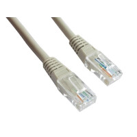 Patchcord RJ45/0.25-GREY kat.5e UTP szary 0.25m