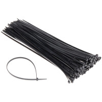 Opaska kablowa OPC-400X4.8/B*P100 opak. 100 sztuk