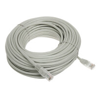 Patchcord RJ45/20-GREY UTP kat.5e szary 20m