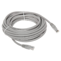 Patchcord RJ45/6/5.0-GREY UTP kat.6 szary 5m