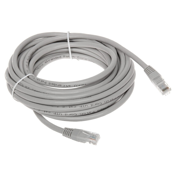 Patchcord RJ45/6/5.0-GREY UTP kat.6 szary 5m