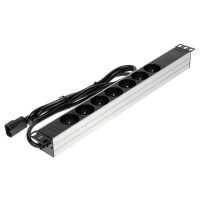 Listwa zasilająca PD-7/RACK/IEC wtyk C14 kabel 2m