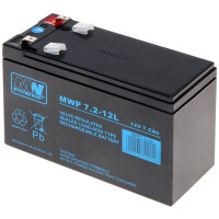 Akumulator MWP 7.2-12L AGM 12V/7.2AH-MWP