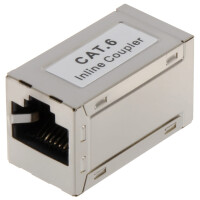 Łącznik RJ45-G/RJ45-G/6 kat.6