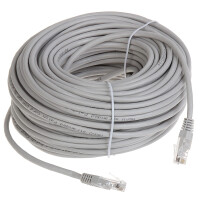 Patchcord RJ45/40-GREY UTP kat.5e szary 40m