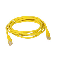 Patchcord UTP 2m kat.5e żółty