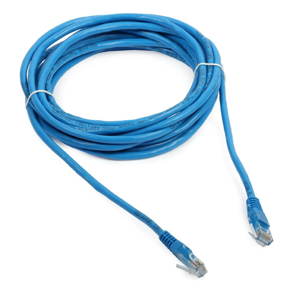 Patchcord RJ45/6/5.0-BLUE kat.6 UTP niebieski 5m