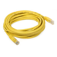 Patchcord RJ45/5.0-YELLOW UTP 5m kat.5e żółty