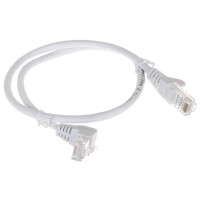 Patchcord RJ45/0.5-PK/W biały kat.5e 0.5m