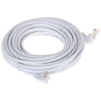 Patchcord RJ45/10-KK/W biały kat.5e 10m
