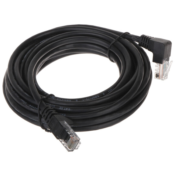 Patchcord RJ45/5.0-PK/B czarny kat.5e 5.0m
