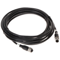 Przewód Gniazdo M12 - Wtyk M12 4-pin 6m Dahua