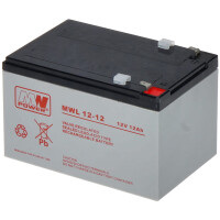 Akumulator MWL 12-12 AGM 12V/12AH-MWL