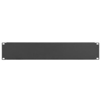 Maskownica RACK 19" 2U Czarna
