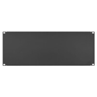 Maskownica RACK 19" 4U Czarna S-RP19-4U-B