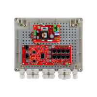 Switch PoE do 8 kamer IP-8-20-L2 w obudowie ATTE