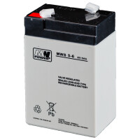 Akumulator MWS 5-6 AGM 6V 5Ah MW Power