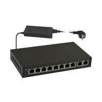 Switch PoE 10-portowy 8xPoE 96W S108 Pulsar