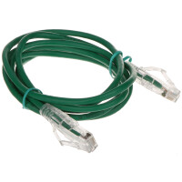 Patchcord RJ45/6/1.5-G-THIN kat6 zielony 1.5m