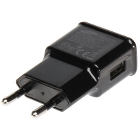 Zasilacz 5V/2A/USB/B czarny
