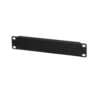 Maskownica RACK 10'' 1U czarna