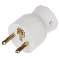 Wtyczka kątowa 230V 16A Legrand 50101