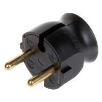 Wtyczka kątowa 230V 16A Legrand 50184