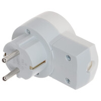 Wtyczka kątowa 230V 16A Legrand 50461