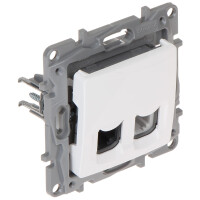 Gniazdo RJ11 RJ45 Legrand 764570